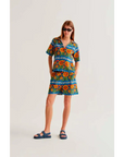 COMPAÑIA FANTASTICA SHORTS CON ESTAMPADO GARDEN