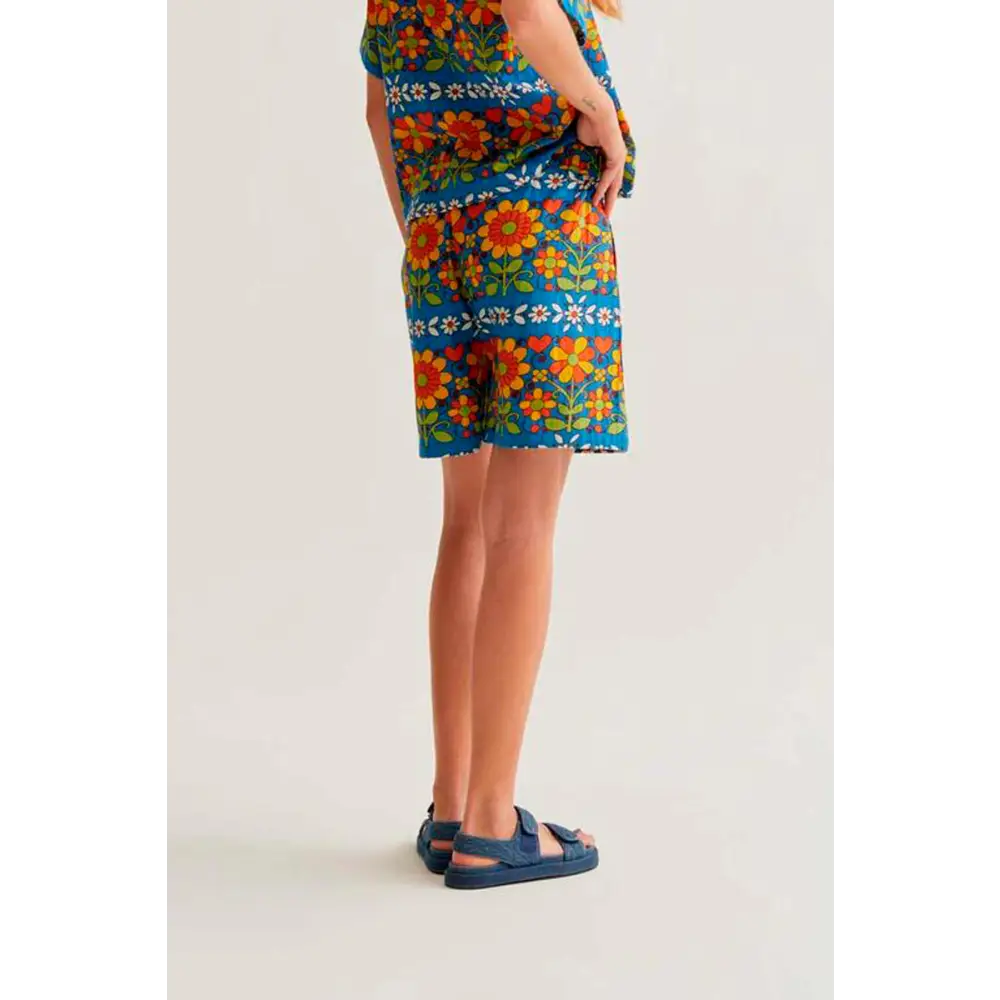 COMPAÑIA FANTASTICA SHORTS CON ESTAMPADO GARDEN