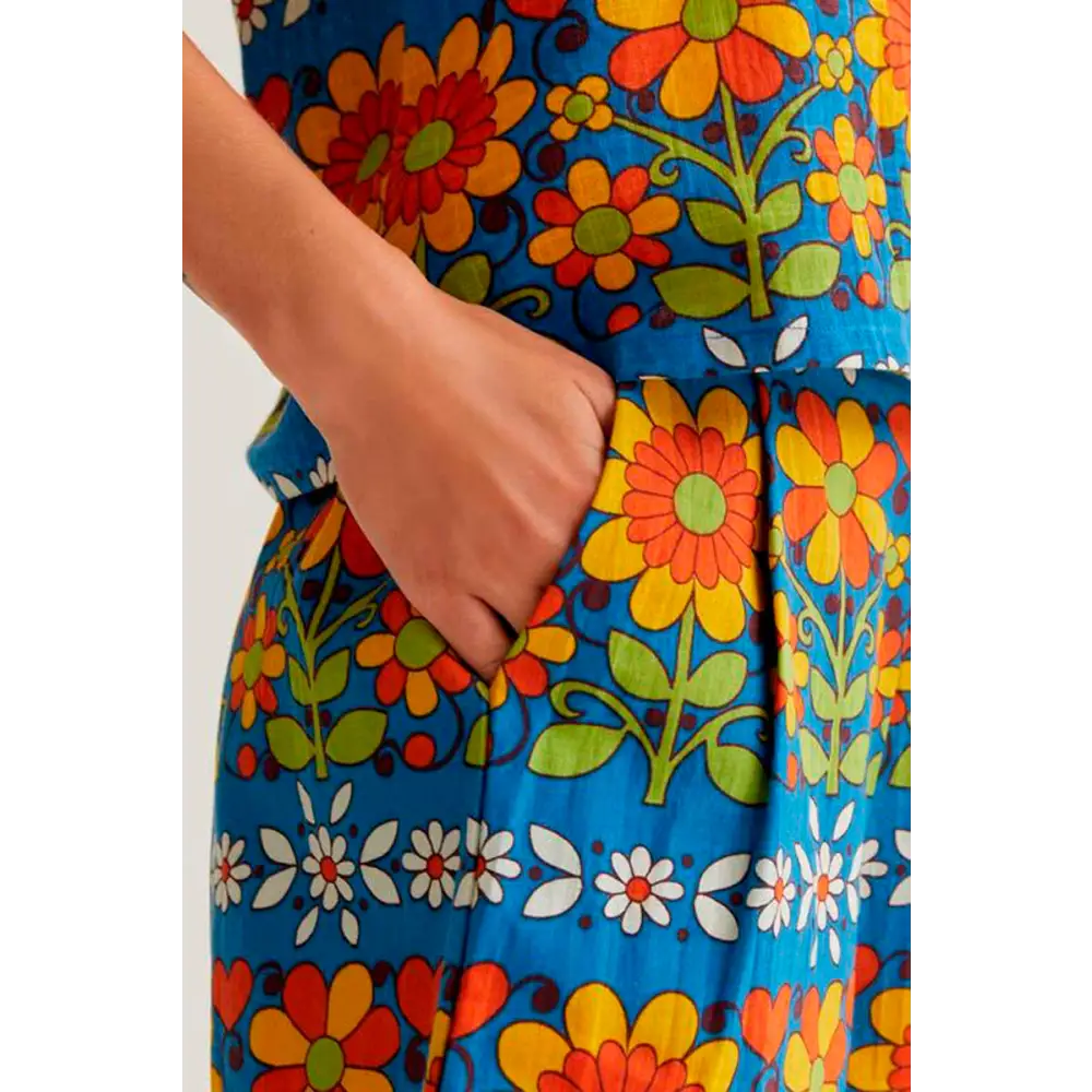 COMPAÑIA FANTASTICA SHORTS CON ESTAMPADO GARDEN