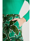 COMPAÑIA FANTASTICA SHORTS CON ESTAMPADO PALM TREE