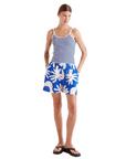 COMPAÑÍA FANTASTICA SHORTS ESTAMPADO FLORAL BLUET