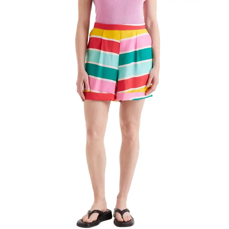 COMPAÑÍA FANTASTICA SHORTS ESTAMPADO RAYAS COLOUR