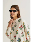 COMPANIA FANTASTICA SUDADERA CON ESTAMPADO GARDENER