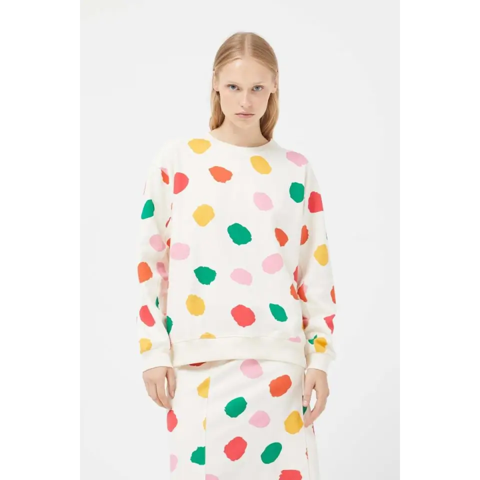 COMPAÑÍA FANTÁSTICA SUDADERA DE PUNTOS MACULA