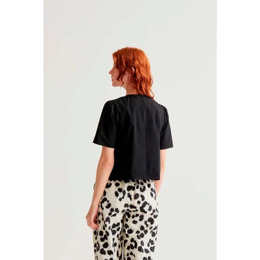 COMPAÑIA FANTASTICA TOP 100% ALGODON CON BOTONES DE CORAZONES