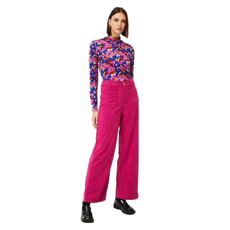 COMPAÑÍA FANTÁSTICA TOP AJUSTADO ESTAMPADO FLORAL