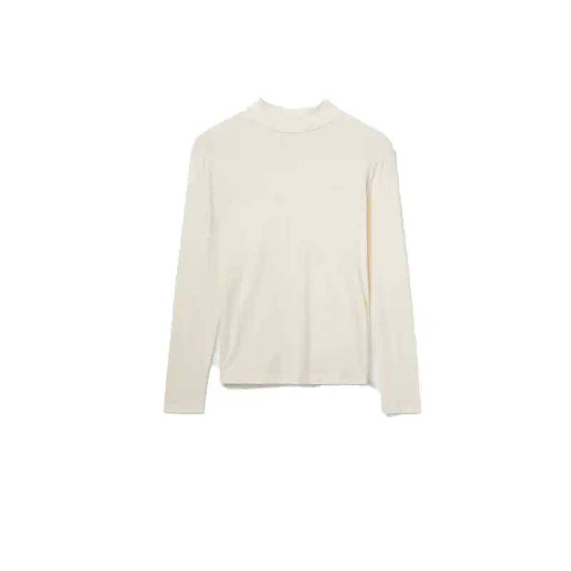 COMPAÑÍA FANTÁSTICA TOP CUELLO MOCK BLANCO