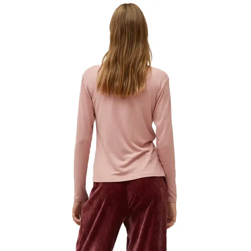 COMPAÑÍA FANTÁSTICA TOP CUELLO MOCK ROSA