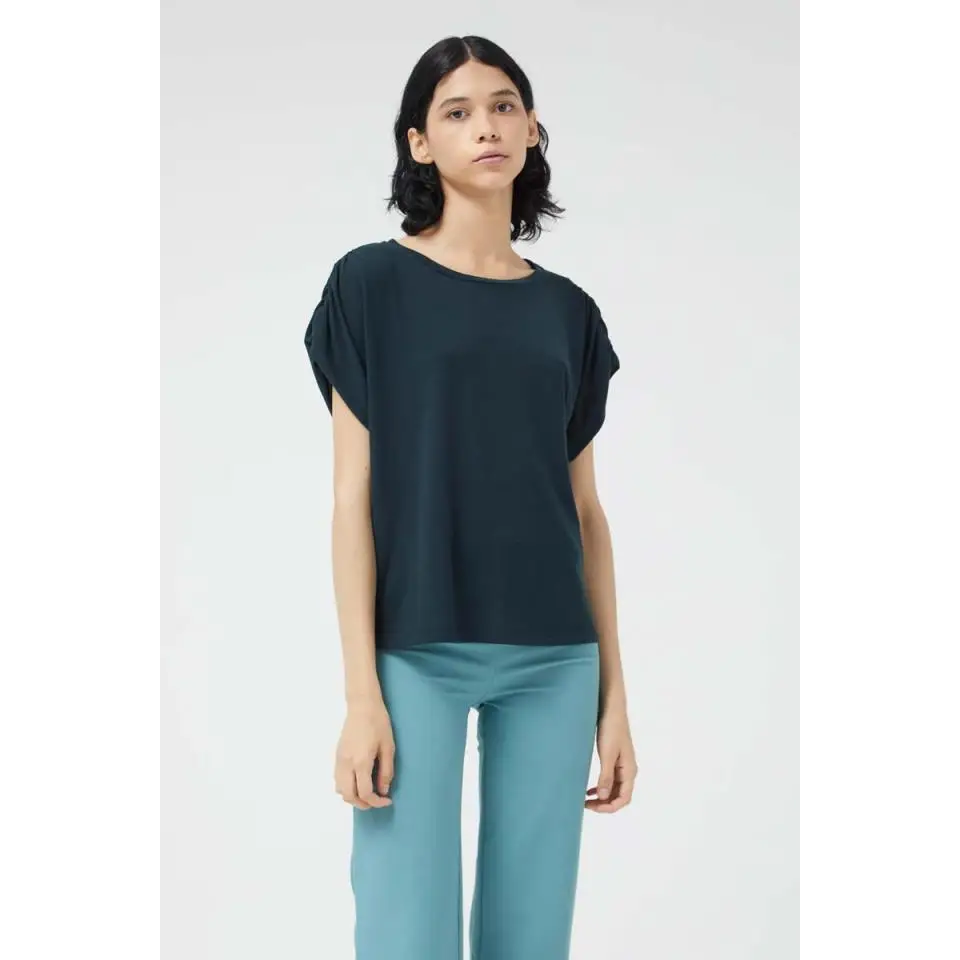 COMPAÑIA FANTASTICA TOP DE MANGA CORTA NEGRO