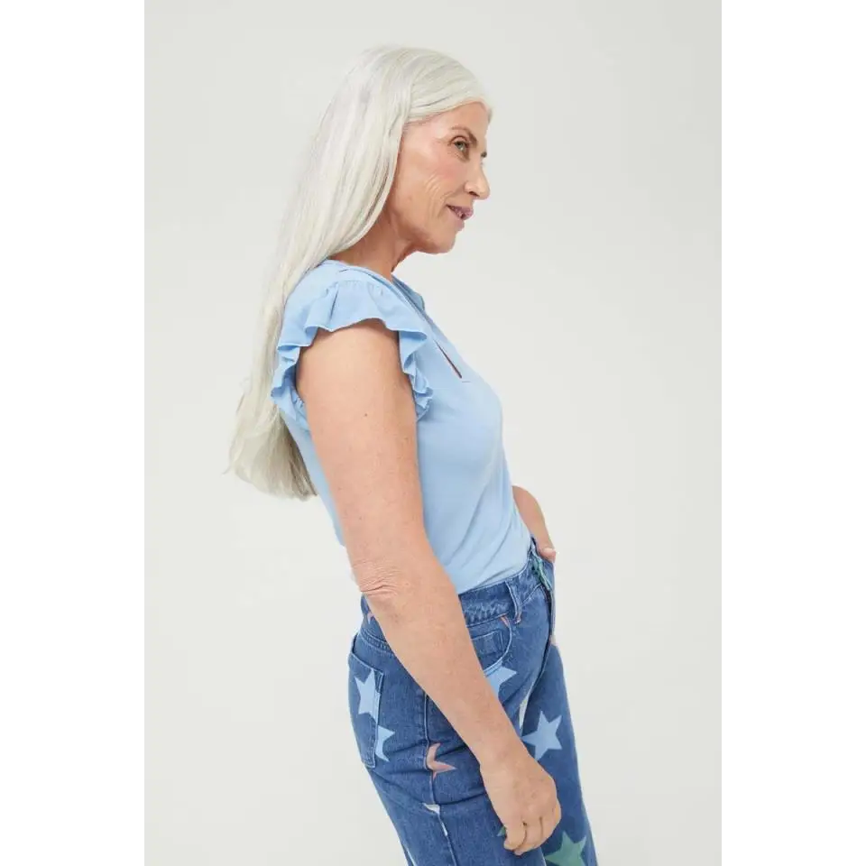 COMPAÑIA FANTASTICA TOP DE TIRANTES AZUL