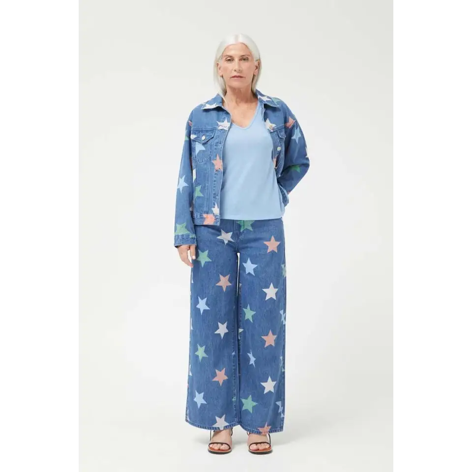 COMPAÑIA FANTASTICA TOP DE TIRANTES AZUL