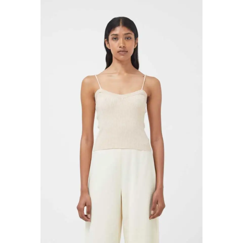 COMPAÑIA FANTÁSTICA TOP DE TIRANTES BEIGE