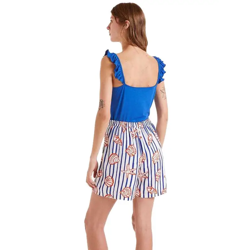 COMPAÑÍA FANTASTICA TOP EN BAMBÚ AZUL