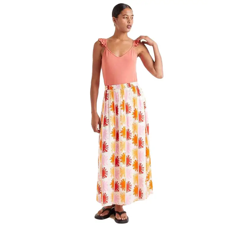 COMPAÑÍA FANTASTICA TOP EN BAMBÚ NARANJA - textil