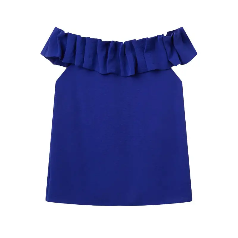 COMPAÑIA FANTASTICA TOP ESCOTE BARCO AZUL