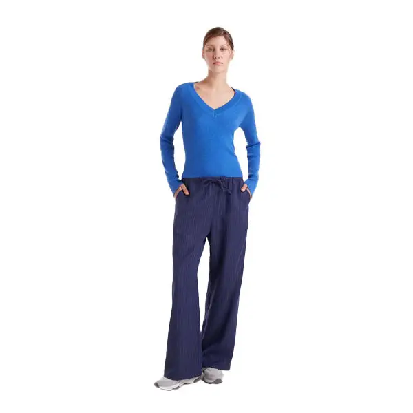 COMPAÑIA FANTASTICA TOP PUNTO CANALE AZUL - textil