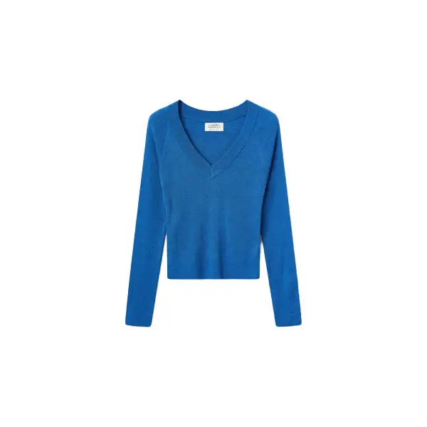 COMPAÑIA FANTASTICA TOP PUNTO CANALE AZUL - textil