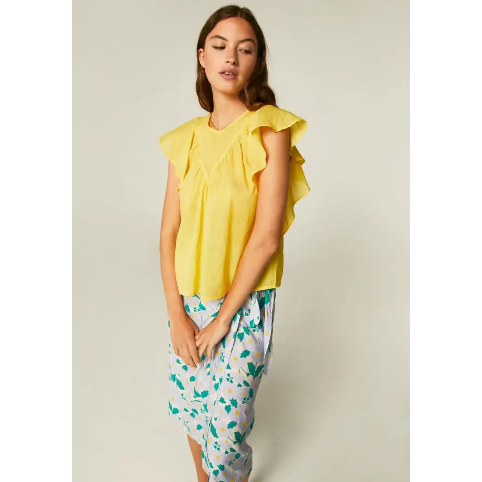 COMPAÑÍA FANTÁSTICA TOP VOLANTES AMARILLO