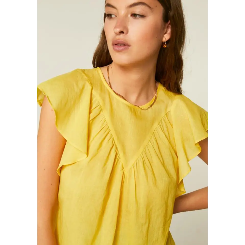 COMPAÑÍA FANTÁSTICA TOP VOLANTES AMARILLO