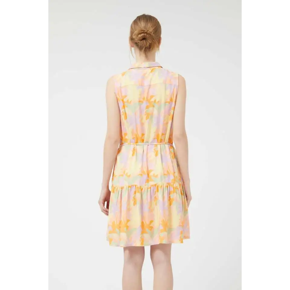 COMPAÑÍA FANTÁSTICA VESTIDO CAMISERO DE FLORES