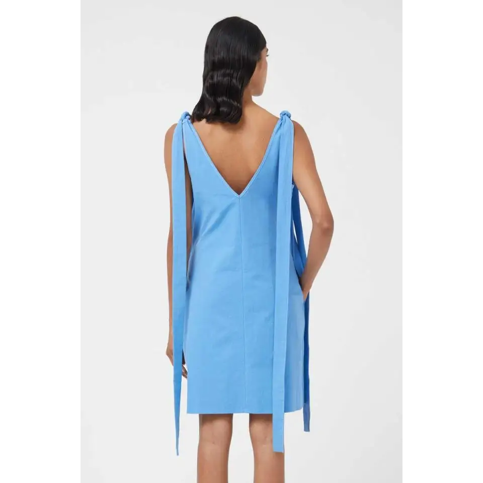 COMPAÑÍA FANTÁSTICA VESTIDO CORTO AZUL