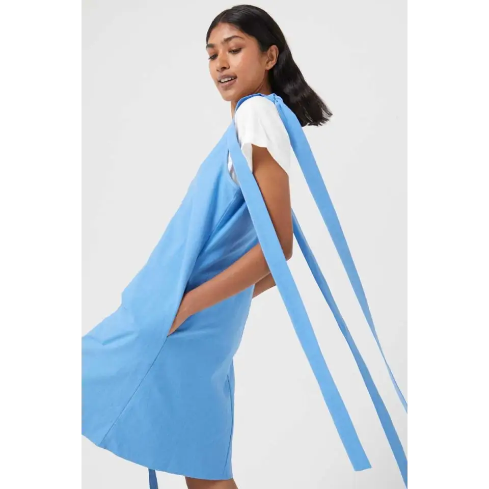 COMPAÑÍA FANTÁSTICA VESTIDO CORTO AZUL