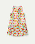 COMPANIA FANTASTICA VESTIDO CORTO CON ESTAMPADO TU