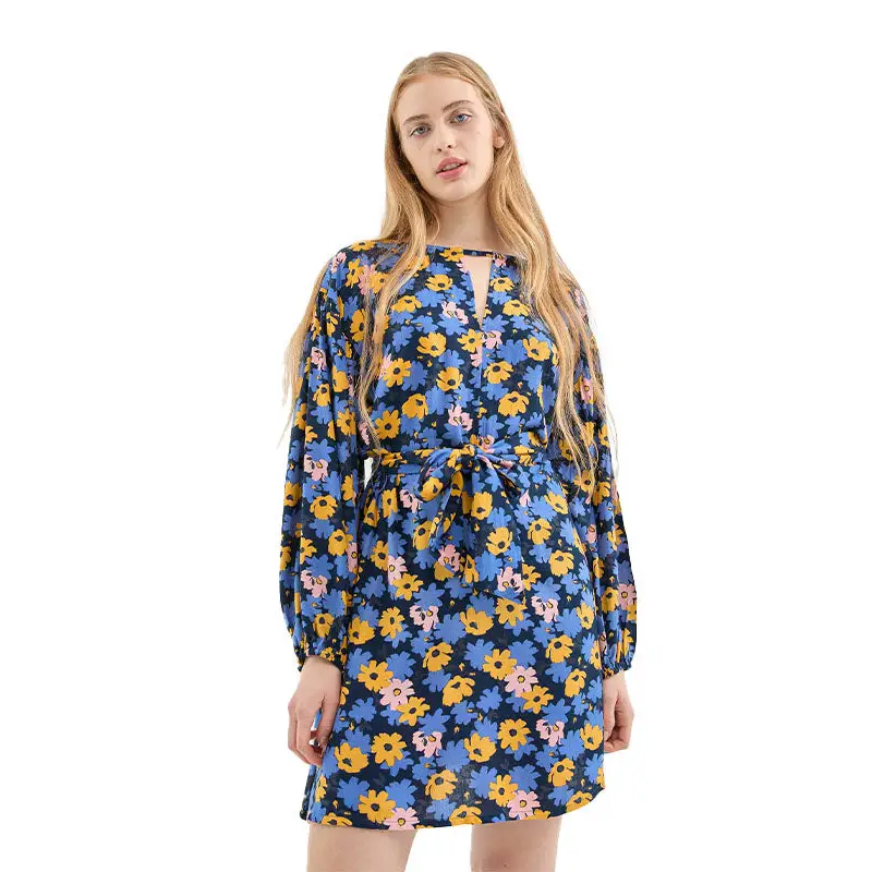COMPAÑÍA FANTÁSTICA VESTIDO CORTO DE FLORES