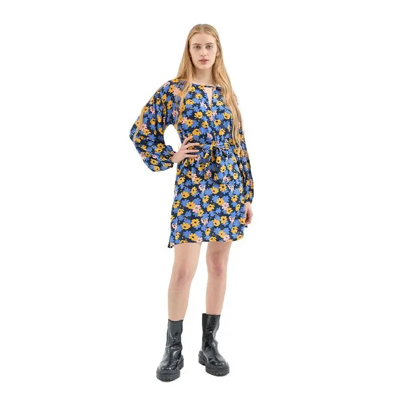 COMPANIA FANTASTICA VESTIDO CORTO DE FLORES