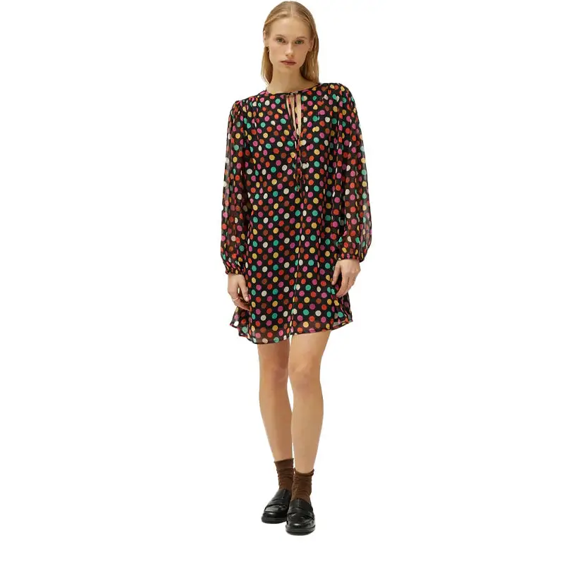 COMPANIA FANTASTICA VESTIDO CORTO ESTAMPADO