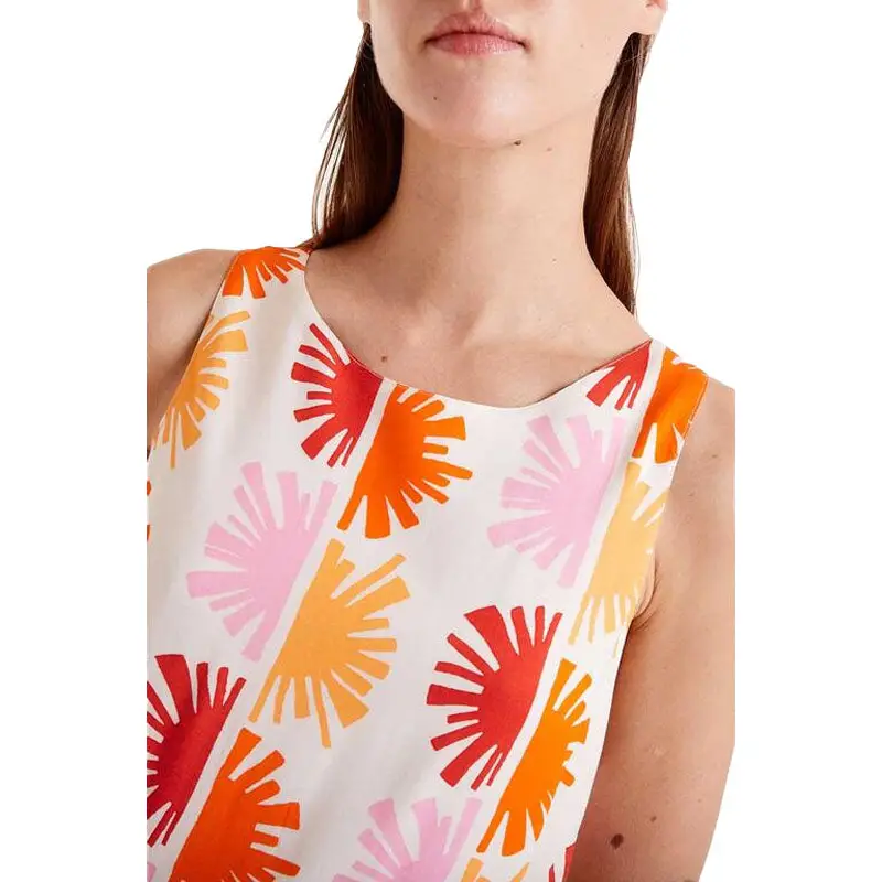 COMPAÑÍA FANTASTICA VESTIDO CORTO ESTAMPADO SOLEI