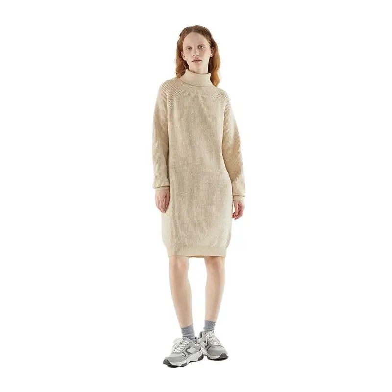 COMPANIA FANTASTICA VESTIDO DE PUNTO BEIGE
