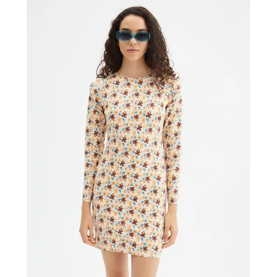 COMPANIA FANTASTICA VESTIDO DESERT FLOWERS PRINT