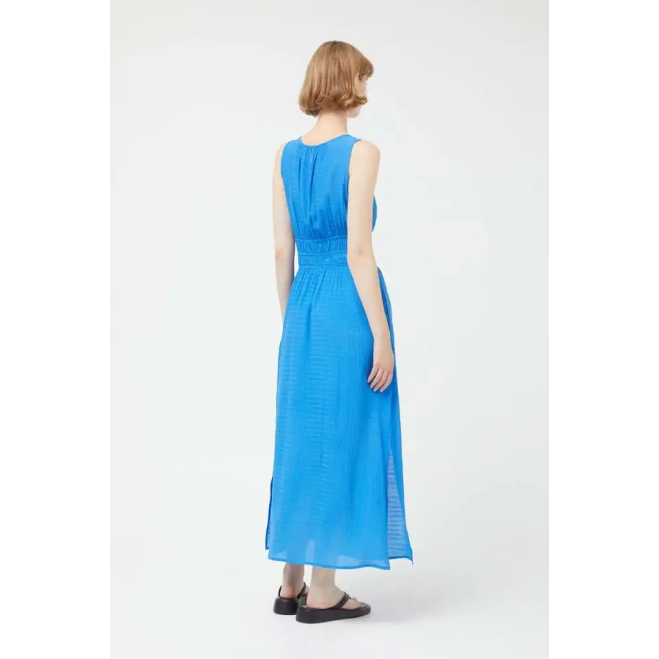 COMPAÑIA FANTASTICA VESTIDO LARGO AZUL