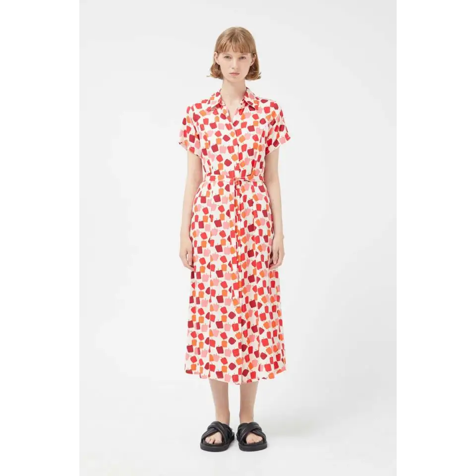 COMPAÑIA FANTASTICA VESTIDO LARGO DE PIMIENTOS