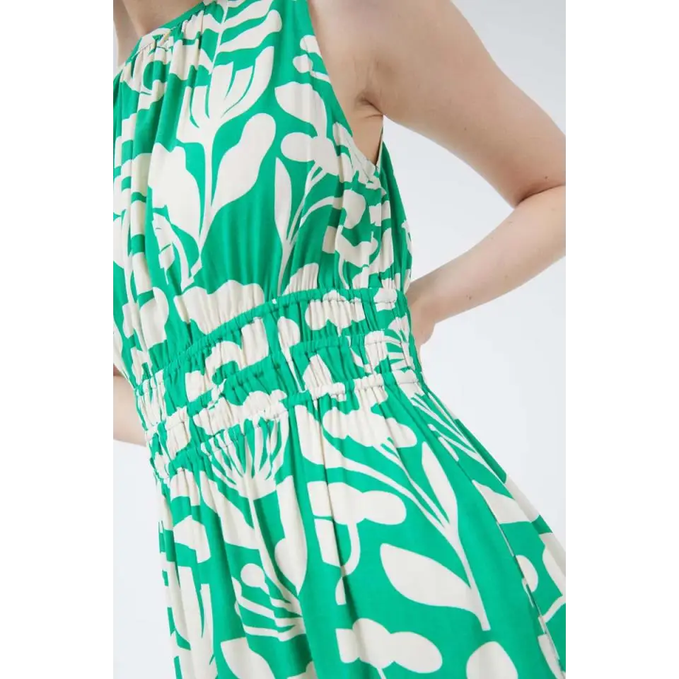 COMPAÑIA FANTASTICA VESTIDO LARGO DE TULIPANES