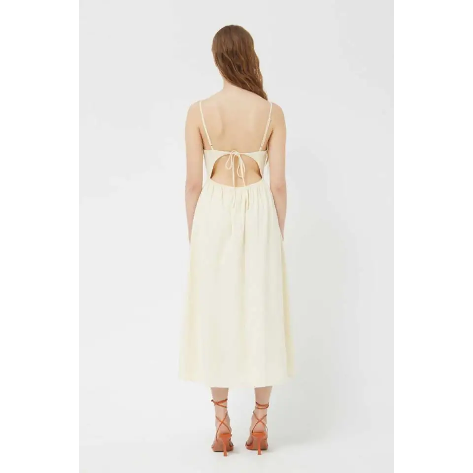 COMPAÑÍA FANTÁSTICA VESTIDO LARGO ECRU