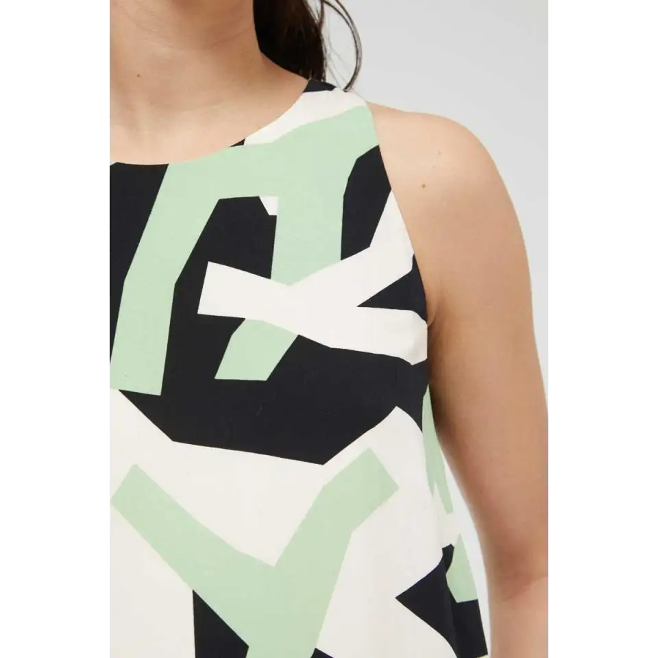 COMPAÑÍA FANTÁSTICA VESTIDO LARGO ESTAMPADO