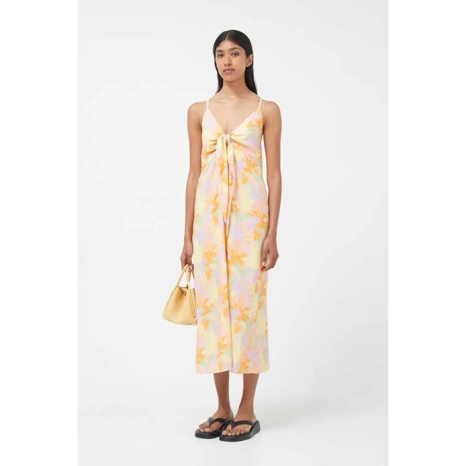 COMPAÑÍA FANTÁSTICA VESTIDO LARGO FLORES