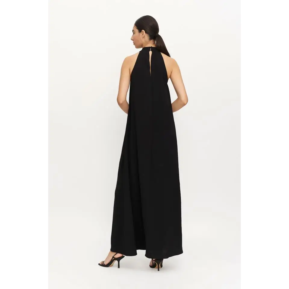COMPAÑIA FANTASTICA VESTIDO LARGO NEGRO