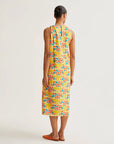 COMPANIA FANTASTICA VESTIDO MIDI CON ESTAMPADO CIT