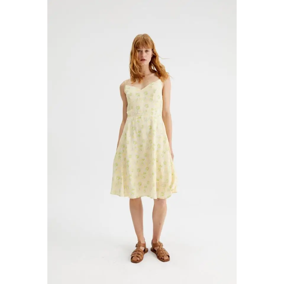 COMPAÑÍA FANTÁSTICA VESTIDO MIDI DE CONCHAS