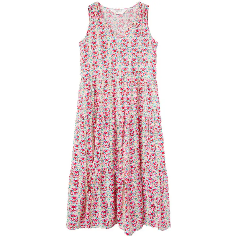 COMPAÑIA FANTASTICA VESTIDO MIDI TIRANTES EST S