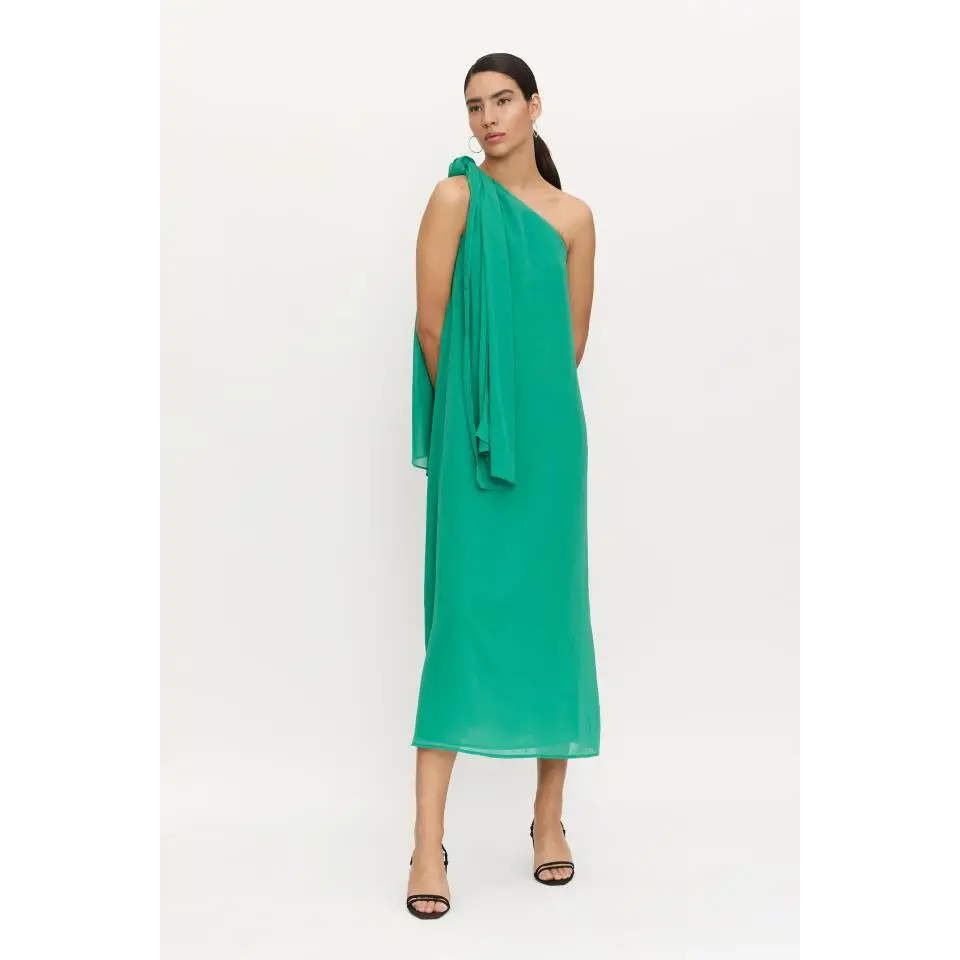 COMPANIA FANTASTICA VESTIDO MIDI VERDE