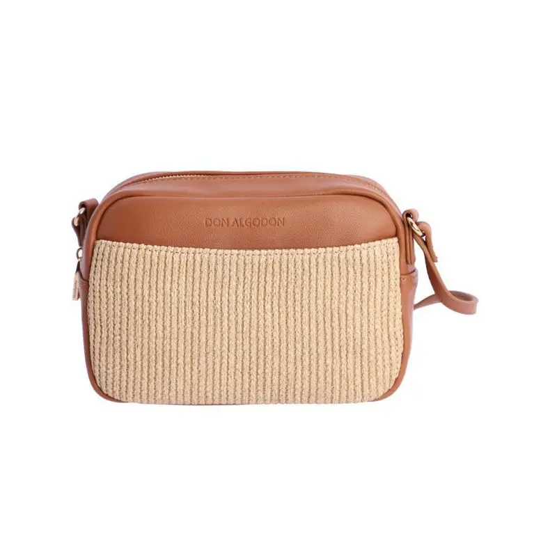 DON ALGODON BANDOLERA CAMEL - TALLA ÚNICA