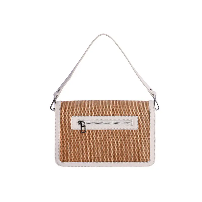 DON ALGODÓN BANDOLERA DE RAFIA NATURAL - TALLA ÚNICA