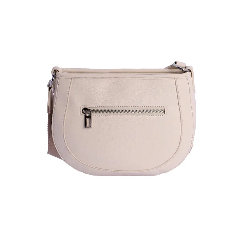 DON ALGODÓN BOLSO BANDOLERA ACOLCHADO BLANCO ROTO - TALLA ÚNICA