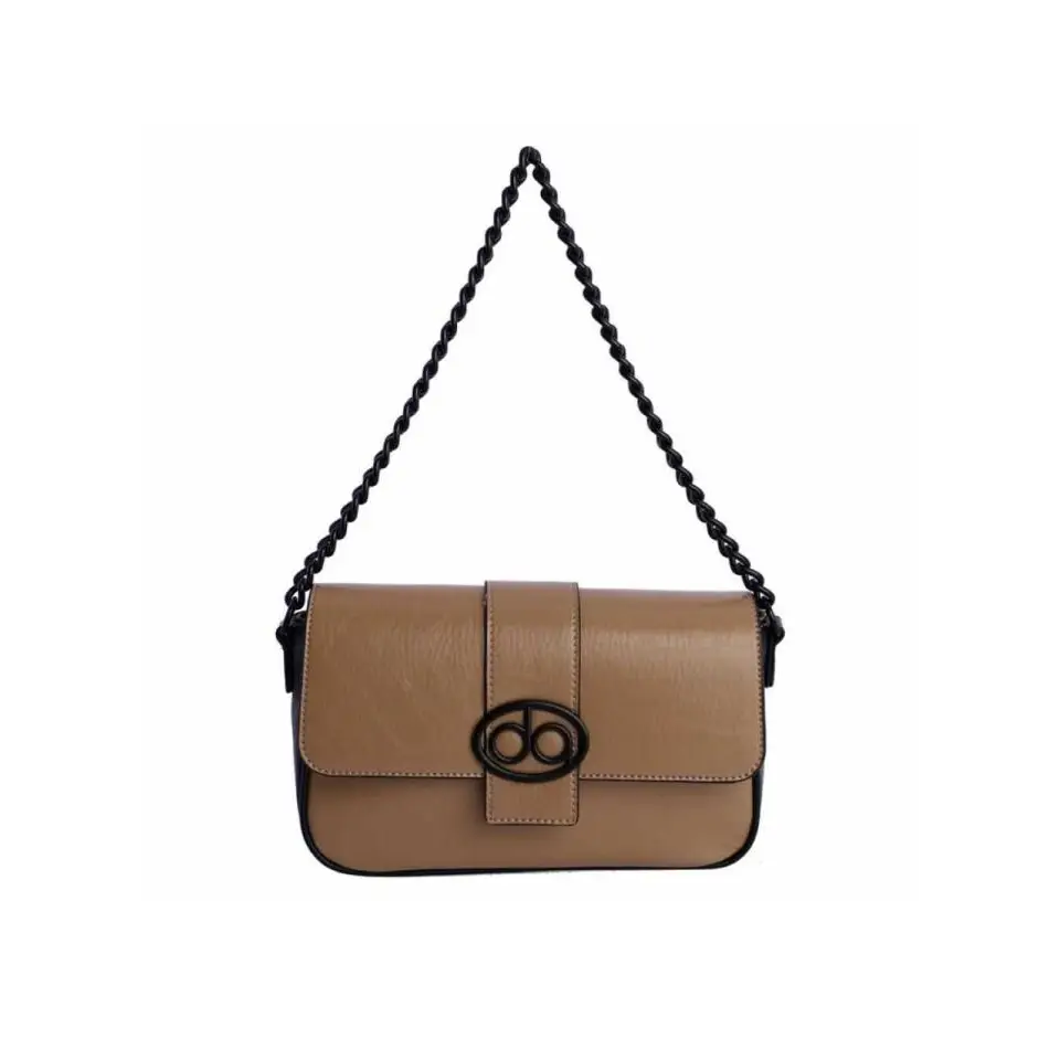DON ALGODON BOLSO BANDOLERA MESSINA CAMEL - TALLA ÚNICA