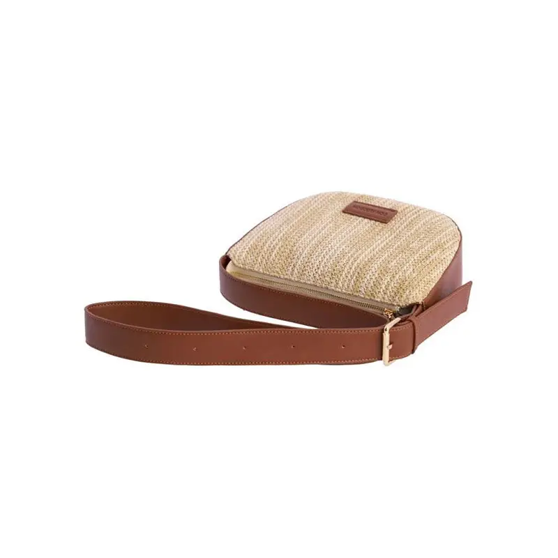 DON ALGODON BOLSO BANDOLERA RAFIA NATURAL - TALLA ÚNICA / SIN c