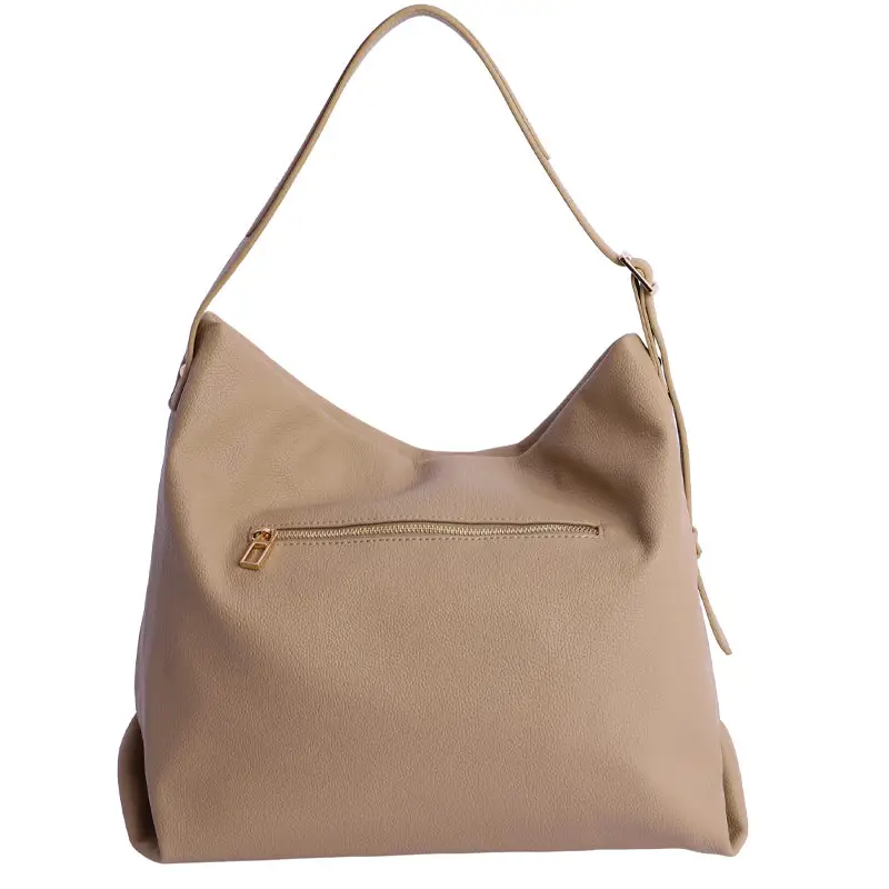 DON ALGODON BOLSO DE HOMBRO BEIGE - TALLA ÚNICA